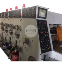 Máy in 4 màu bổ chạp bế tròn khổđài loan 